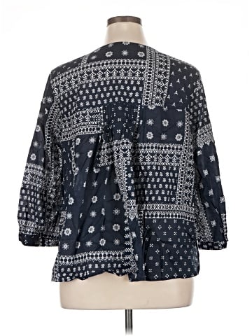 J.Jill 3/4 Sleeve Blouse (view 2)