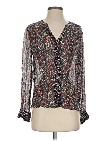 Jigsaw Long Sleeve Blouse (view 1)