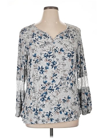 Liz Claiborne Long Sleeve Blouse (view 1)