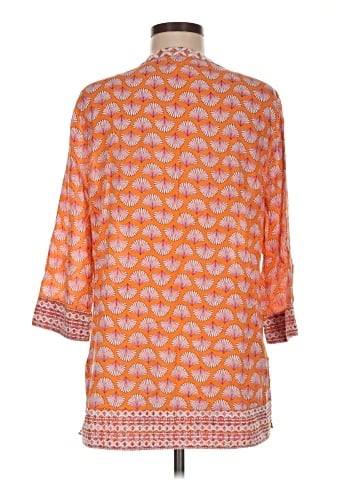Sigrid Olsen 3/4 Sleeve Blouse (view 2)