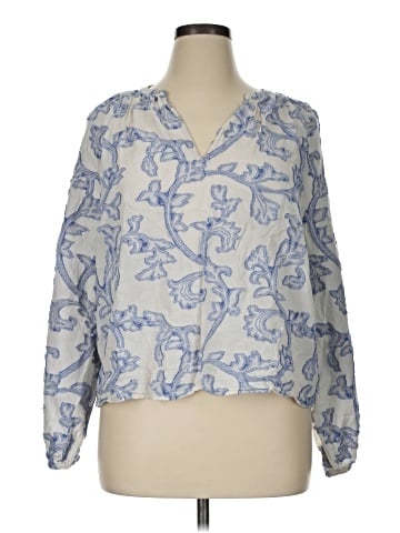 Ann Taylor LOFT Long Sleeve Blouse (view 1)