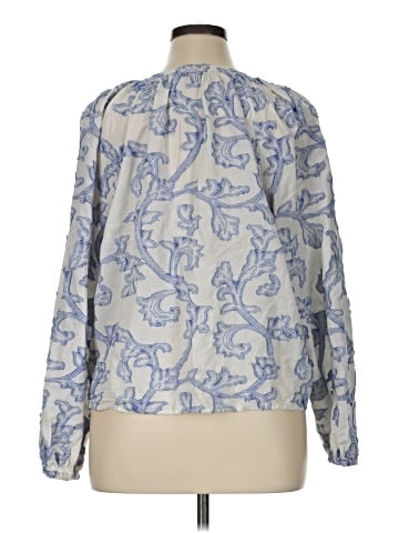 Ann Taylor LOFT Long Sleeve Blouse (view 2)