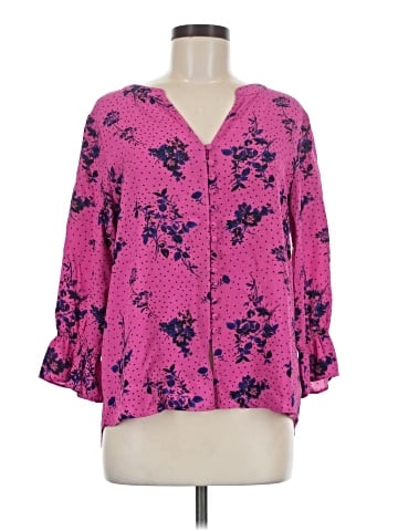 Sanctuary 3/4 Sleeve Blouse (view 1)