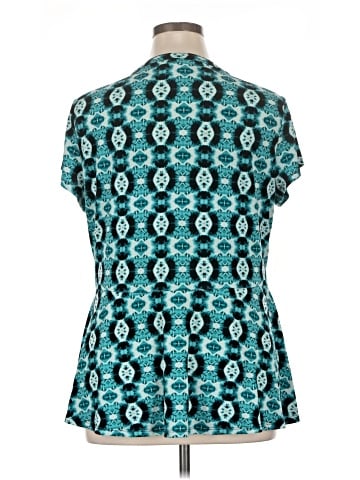 Dana Buchman Short Sleeve Blouse (view 2)