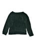 Old Navy 100% Polyester Solid Green Pullover Sweater Size 8 - photo 1