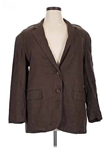 Madewell The Oversized Blazer in 100% Linen (view 1)