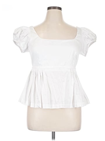 Rebecca Taylor Short Sleeve Top (view 1)