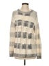 J.Crew Checkered-gingham Silver Pullover Sweater Size S - photo 1