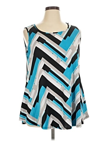 Avenue Sleeveless Blouse (view 1)