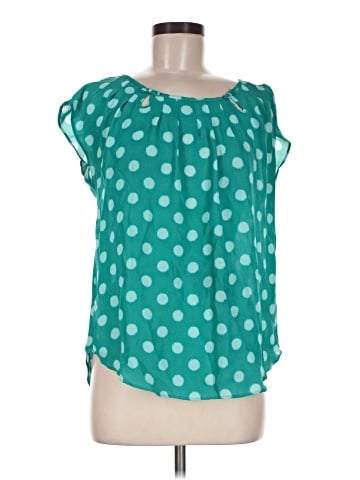 LC Lauren Conrad Short Sleeve Blouse (view 1)