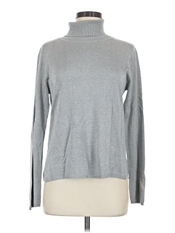 SILK CLUB COLLECTION Silk Pullover Sweater (view 1)
