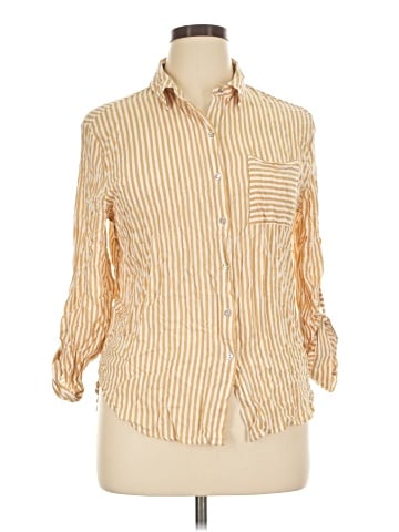 grand & greene 3/4 Sleeve Button-Down Shirt (view 1)