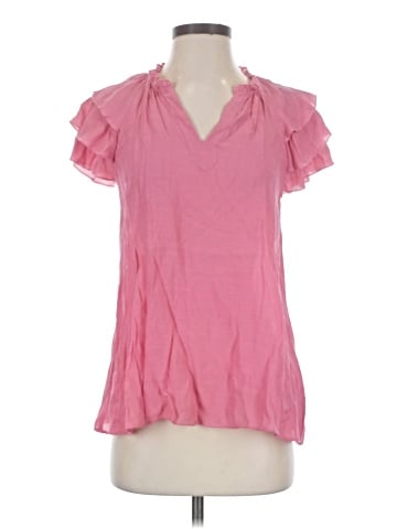 NANETTE Nanette Lepore Short Sleeve Blouse (view 1)