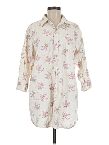 American Living 3/4 Sleeve Button-Down Shirt (view 1)