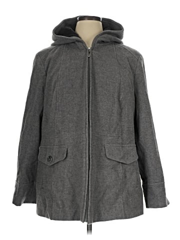 Croft & Barrow Wool Coat (view 1)