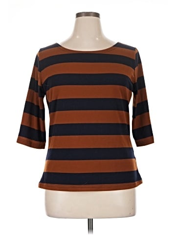 Allegra K 3/4 Sleeve Top (view 1)