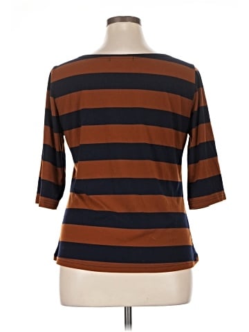 Allegra K 3/4 Sleeve Top (view 2)