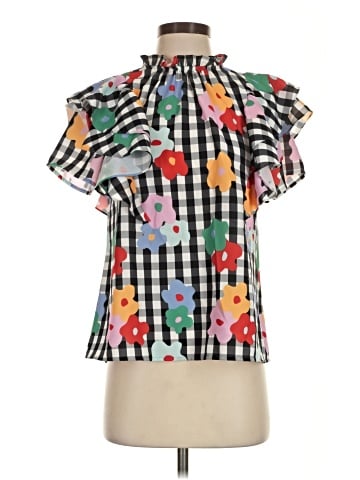Crosby Short Sleeve Blouse (view 1)