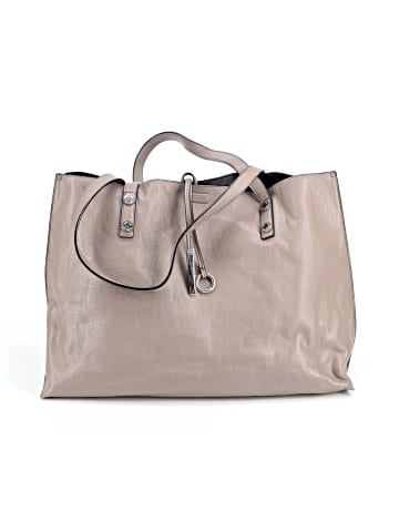 Calvin Klein Leather Tote (view 1)