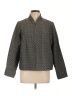 Eileen Fisher Argyle Gray Jacket Size L - photo 1