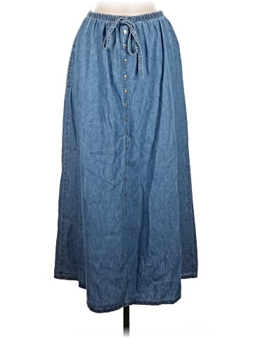 Sag Harbor Denim Skirt (view 1)