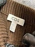 Cos Hearts Brown Wool Pullover Sweater Size XS - photo 7