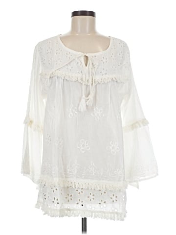 S.R. Fashion 3/4 Sleeve Blouse (view 1)