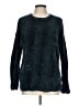 Orvis 100% Polyester Chevron-herringbone Teal Pullover Sweater Size L - photo 1