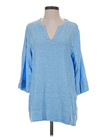 Lands' End 3/4 Sleeve Blouse (view 1)
