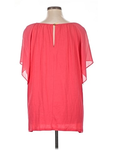 MICHAEL Michael Kors Short Sleeve Blouse (view 2)