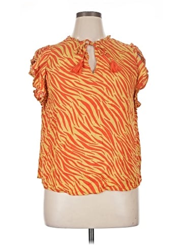 Jessica Simpson Short Sleeve Blouse (view 1)