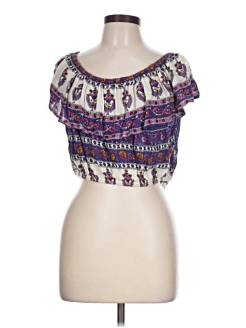 Forever 21 Short Sleeve Blouse (view 1)