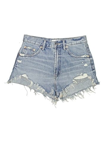 Zara Denim Shorts (view 1)