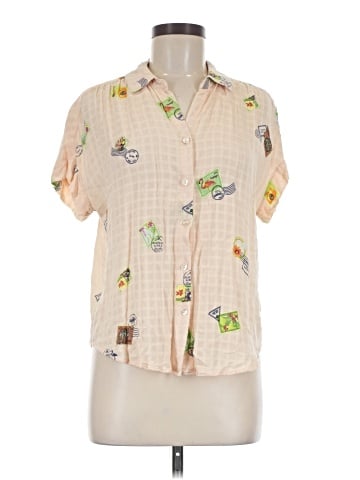 Jane and Delancey Short Sleeve Blouse (view 1)