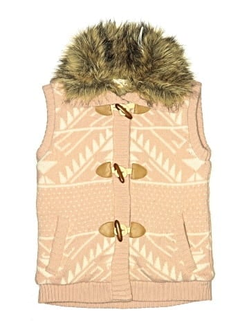 Pink Republic Faux Fur Vest (view 1)