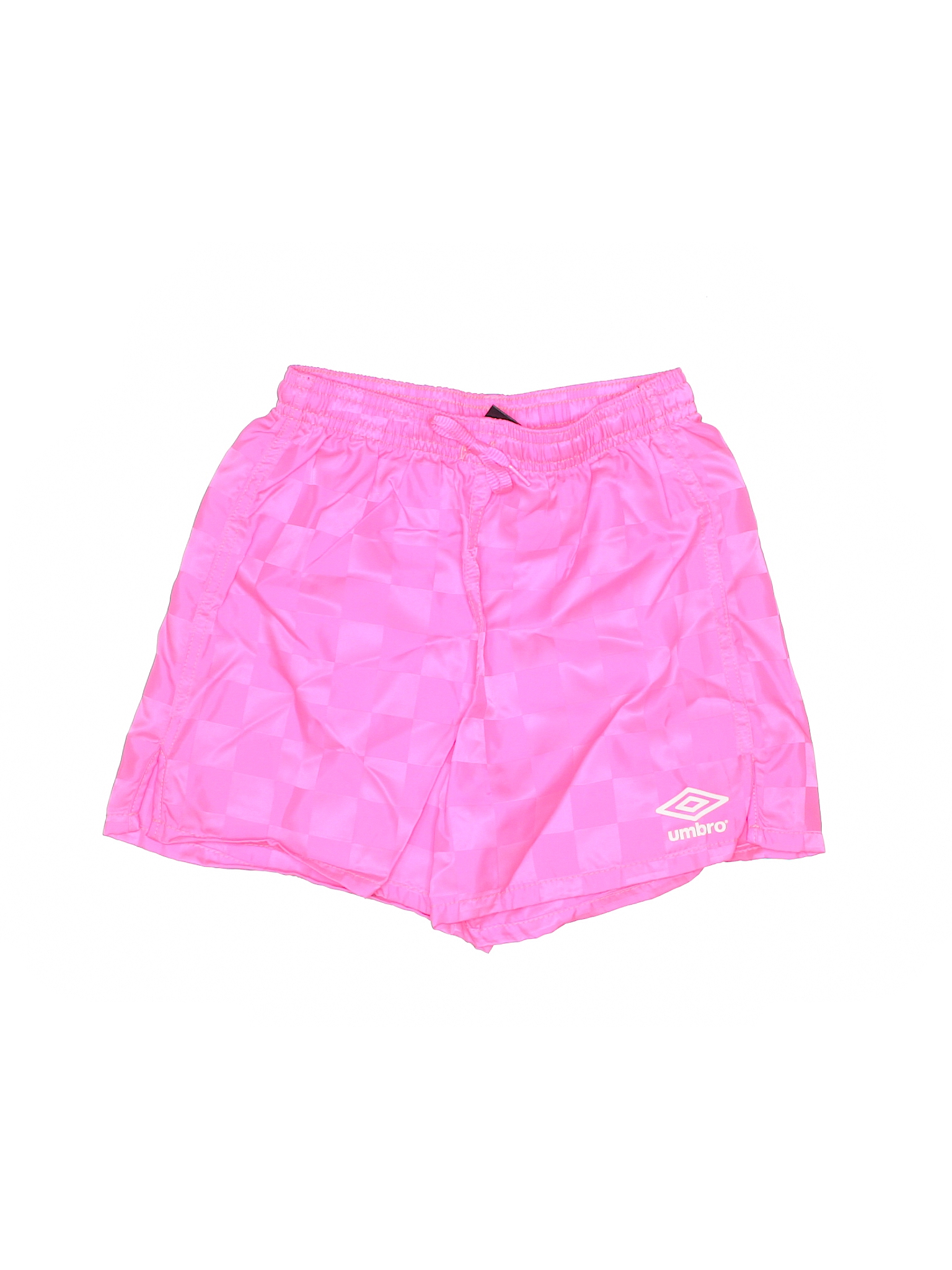 Umbro 100% Nylon Solid Pink Athletic Shorts Size X-Small (Kids) - 44% ...