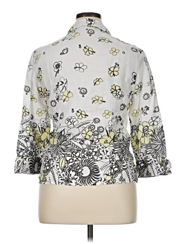 JM Collection 3/4 Sleeve Blouse (view 2)
