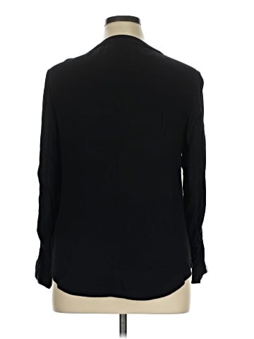 Roz & Ali Long Sleeve Blouse (view 2)