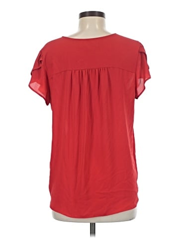 Ann Taylor LOFT Short Sleeve Blouse (view 2)