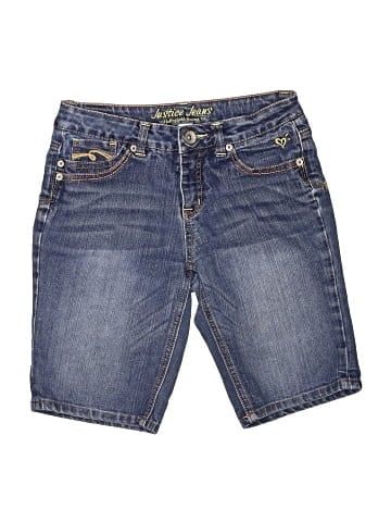 Justice Jeans Denim Shorts (view 1)