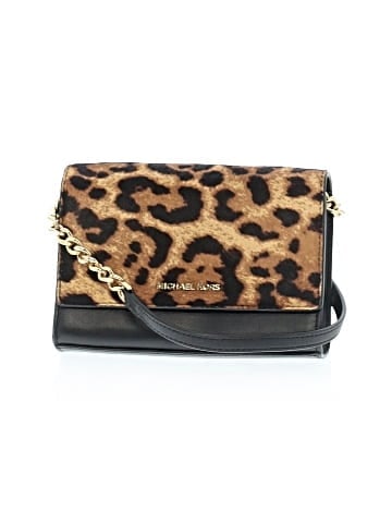 MICHAEL Michael Kors Leather Crossbody Bag (view 1)