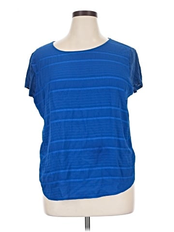 Ann Taylor Factory Short Sleeve T-Shirt (view 1)