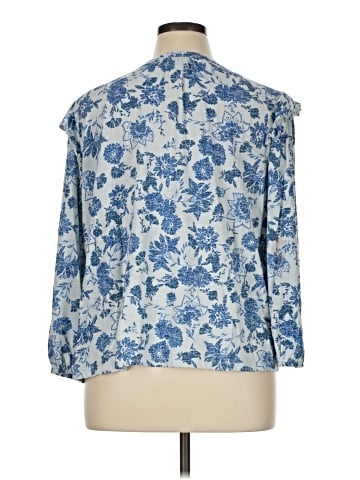 wonderly 3/4 Sleeve Blouse (view 2)