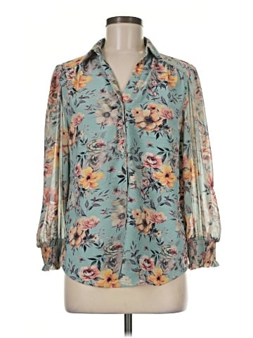 Cato 3/4 Sleeve Blouse (view 1)