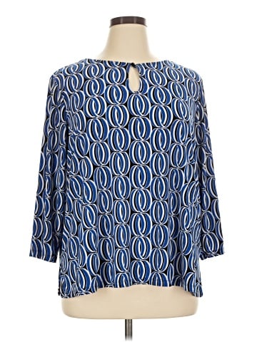 Kasper 3/4 Sleeve Blouse (view 1)