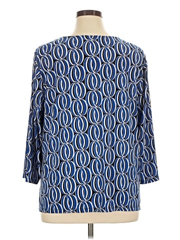 Kasper 3/4 Sleeve Blouse (view 2)