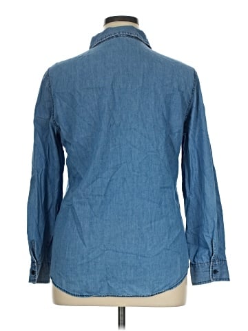 Lucy & Laurel Long Sleeve Button-Down Shirt (view 2)