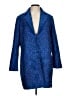 Chico's 100% Polyester Paisley Blue Coat Size Lg (2) - photo 1