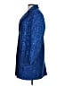 Chico's 100% Polyester Paisley Blue Coat Size Lg (2) - photo 5