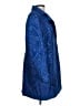 Chico's 100% Polyester Paisley Blue Coat Size Lg (2) - photo 4
